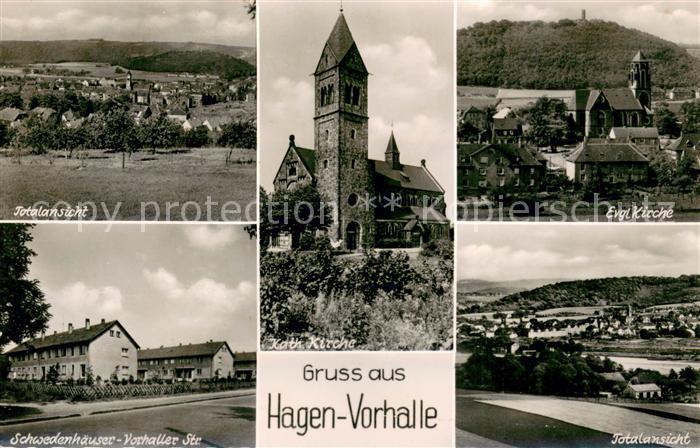 Vorhalle Totalansicht Evgl. Kirche Schwedenhaeuser-Vorhaller Str.