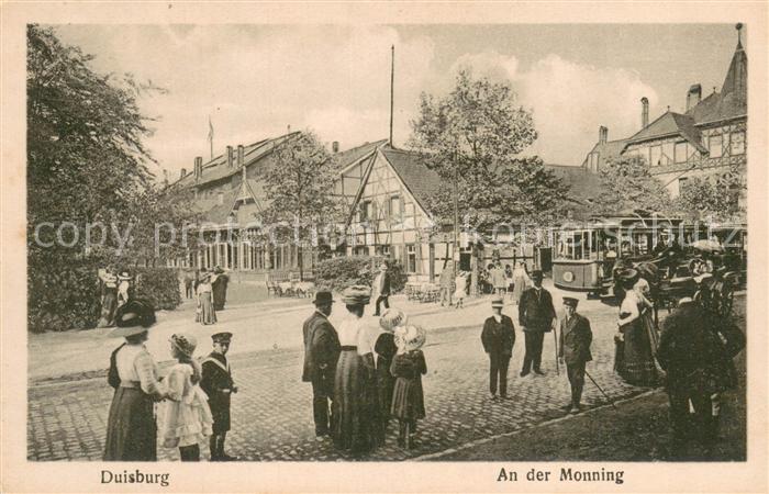 Duisburg Ruhr An der Monning m. Strassenbahn Linie 5
