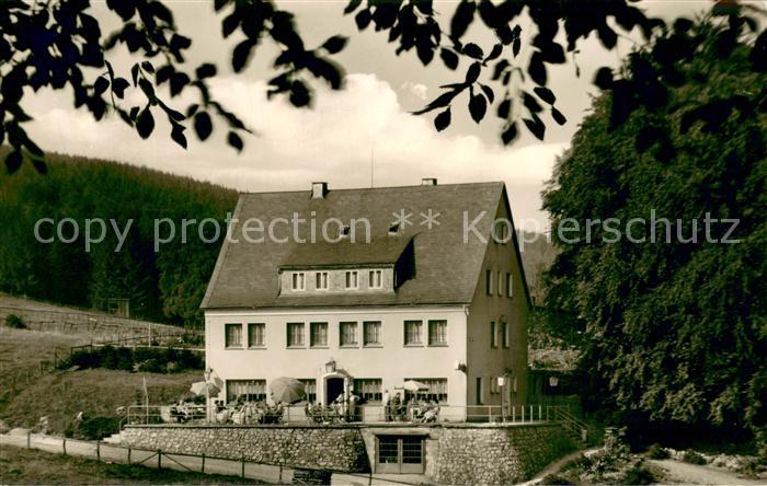 Brilon Hochsauerlandkreis NRW Waldhaus Derkerstein  Aussenansicht