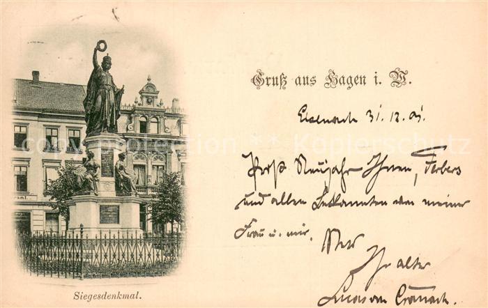 Hagen Westfalen Siegesdenkmal
