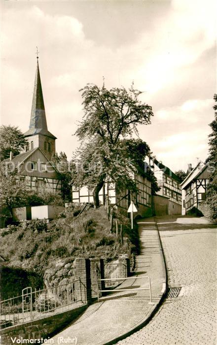 Volmarstein Teilansicht Fachwerkhaeuser
