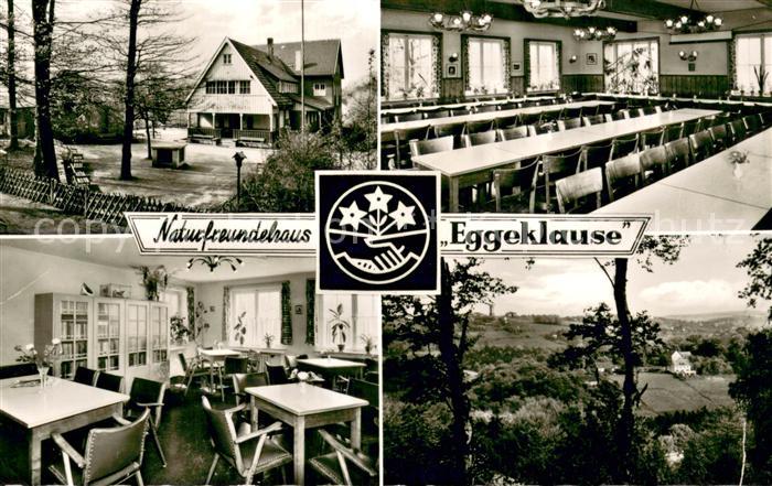 Wengern Ruhr Naturfreundehaus Eggeklause Innen- und Aussenansicht