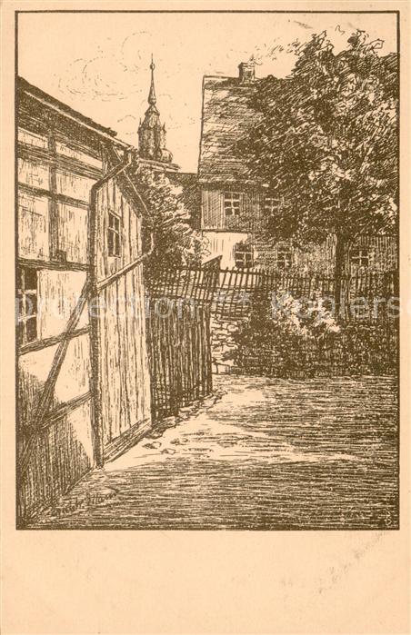 Schneeberg Sachsen Teilansicht