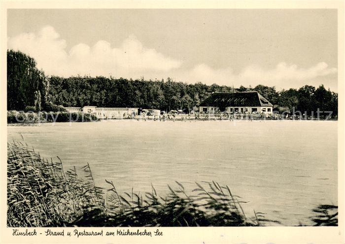 Hinsbeck Strandbad und Restaurant Kreiten am Krickenbecker See