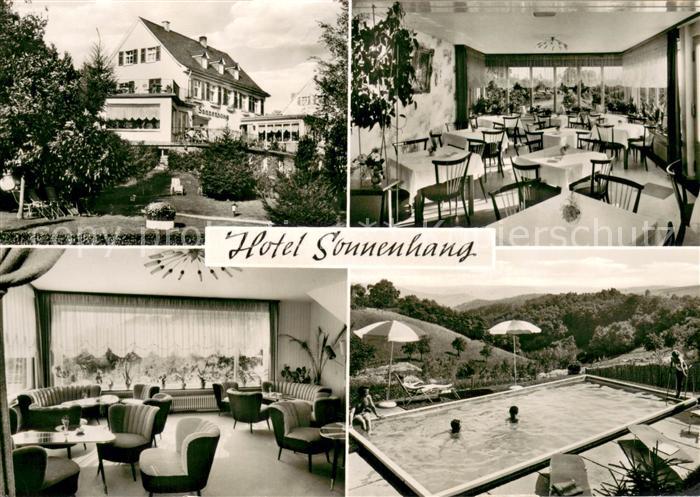 Espenschied Hotel Sonnenhang Innen- und Aussenansichten