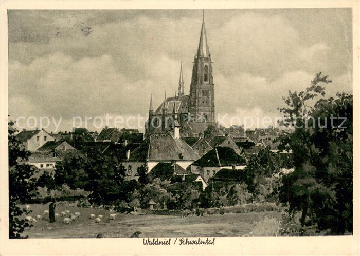Waldniel Teilansicht mit Kirche