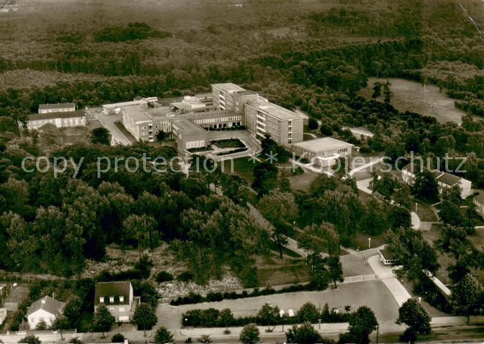 Buchholz Duisburg Fliegeraufnahme Krankenhaus