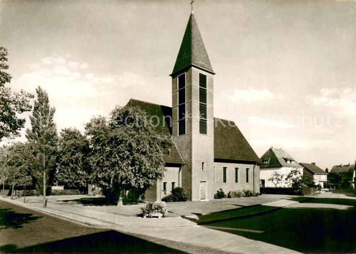Borghorst Westfalen Evgl. Kirche Aussenansicht