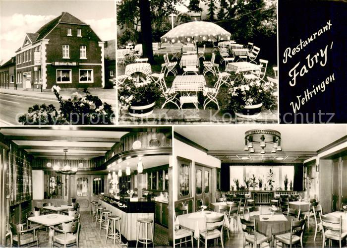 Wettringen Steinfurt Restaurant Fabry Innen- und Aussenansichten