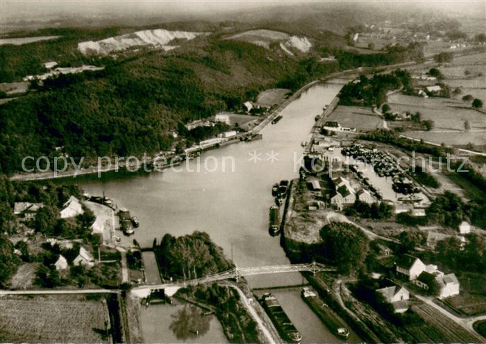 Bergeshoevede Fliegeraufnahme Hafen