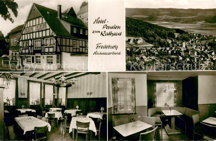 Fredeburg Schmallenberg Hotel-Pension Zum Rathaus