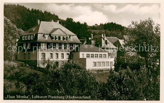 Fredeburg Schmallenberg Haus Monika Aussenansicht