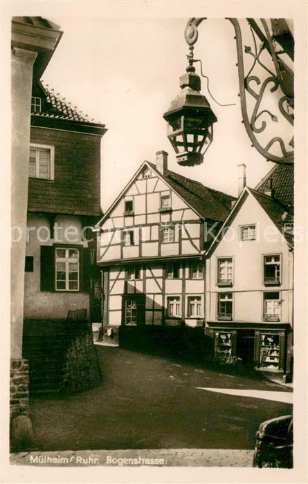 Muelheim Ruhr Bogenstrasse Fachwerkhaus