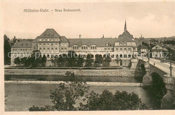 Muelheim Ruhr Badeanstalt Aussenansicht