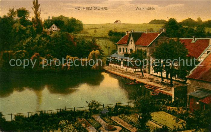 Muelheim Ruhr Walkmuehle Feldpost