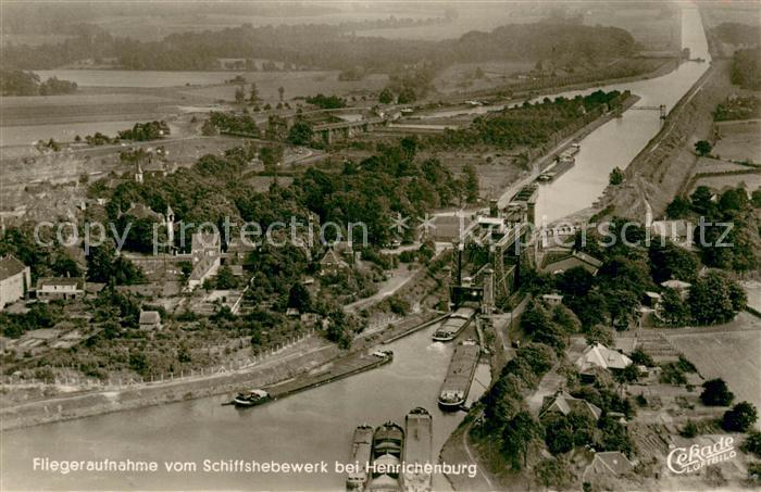 Waltrop Recklinghausen NRW Fliegeraufnahme Schiffshebewerk bei Henrichenburg
