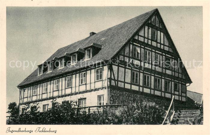 Tecklenburg Steinfurt NRW Jugendherberge Aussenansicht Fachwerkhaus