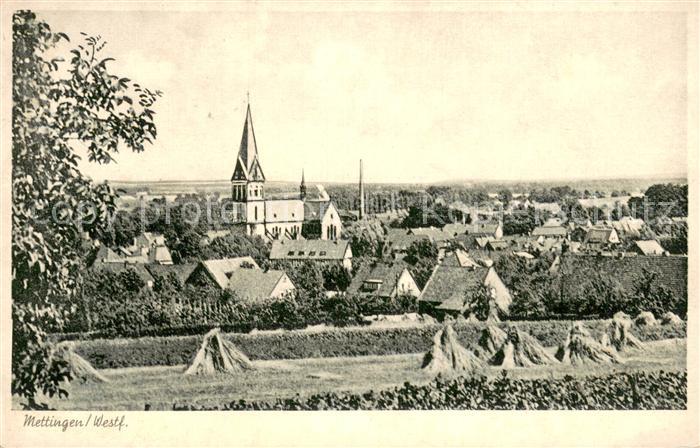 Mettingen Westfalen Teilansicht