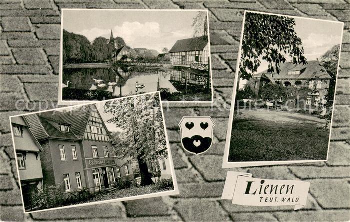 Lienen Westfalen Teilansicht und Gasthaus