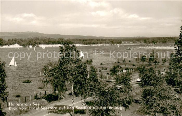 Haltern See Blick auf den See u. Borkenberge