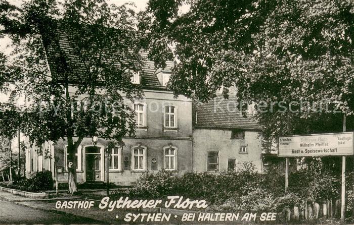 Sythen Gasthof Sythener Flora Aussenansicht