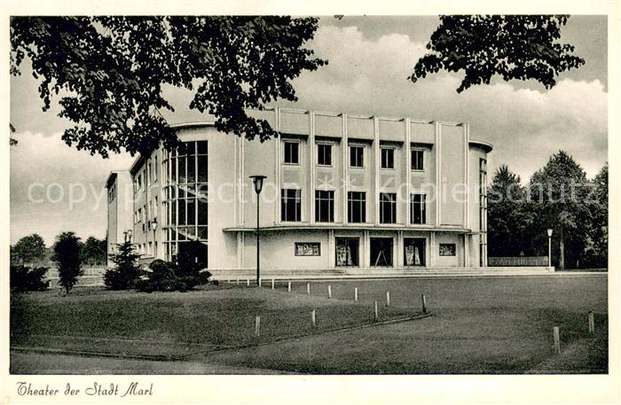 Marl Westfalen Theater Aussenansicht