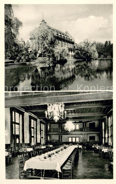 Gladbeck Wasserschloss Wittringen Innen- und Aussenansicht