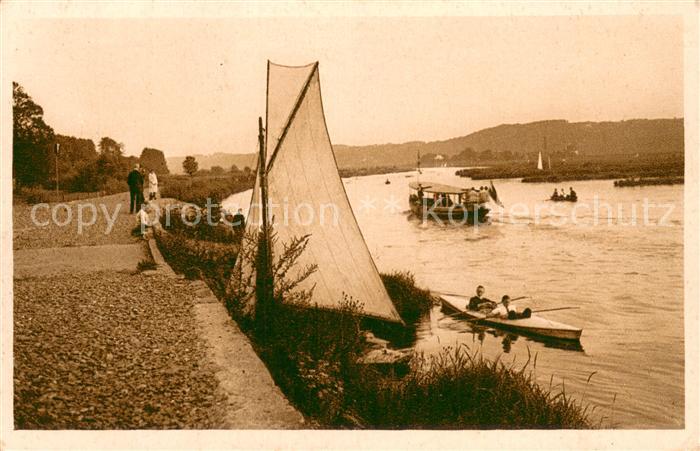 Muelheim Ruhr Ruhr an der Hahnenfaehre