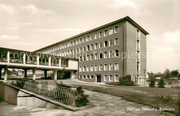 Herten Westfalen Rathaus Aussenansicht