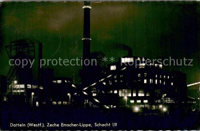 Datteln Zeche emscher-Lippe Schacht 1/2