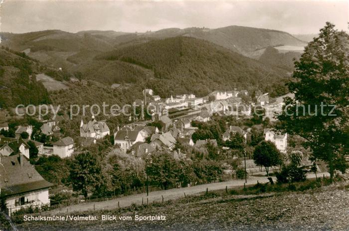 Schalksmuehle Blick vom Sportplatz
