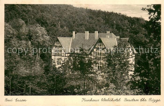 Bad Essen Kurhaus Waldhotel Aussenansicht