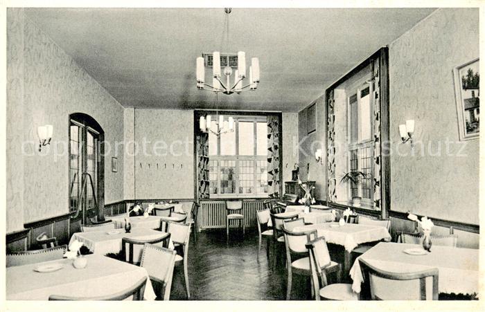 Luedenscheid Gaststaette Ritter-Eck Innen Speiseraum