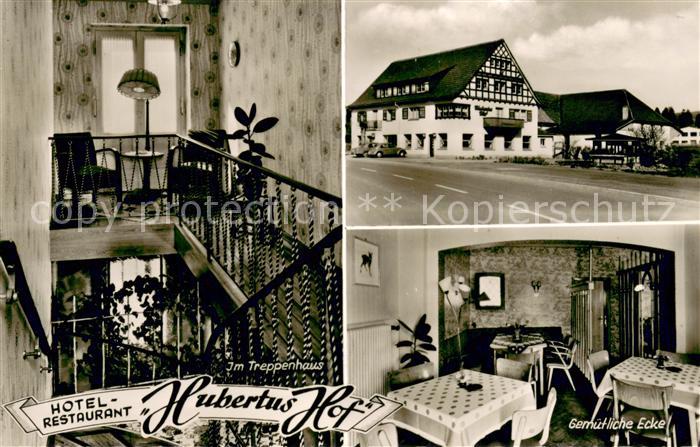 Valbert Hotel-Restaurant Hubertus Hof Innen und Aussen