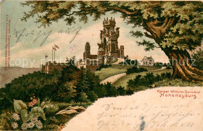 Hohensyburg Dortmund Kaiser-Wilhelm-Denkmal