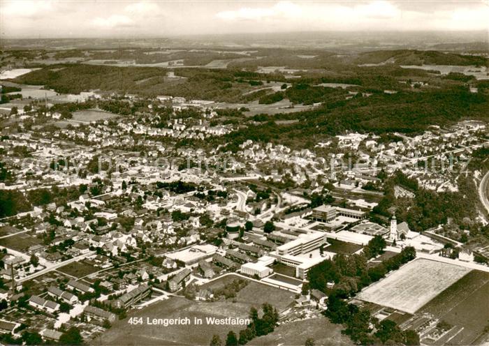 Lengerich Westfalen Fliegeraufnahme Totalaufnahme