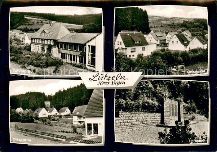 Luetzeln Schulpartie Ortspartie Ehrenmal