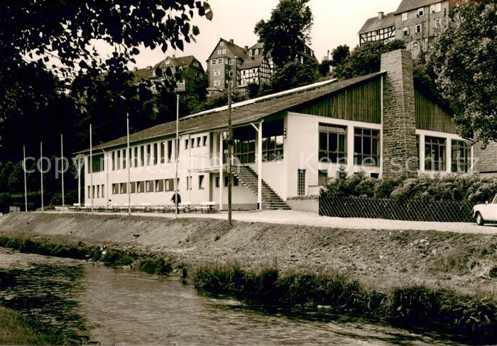 Berleburg Bad Kurhaus Aussenansicht