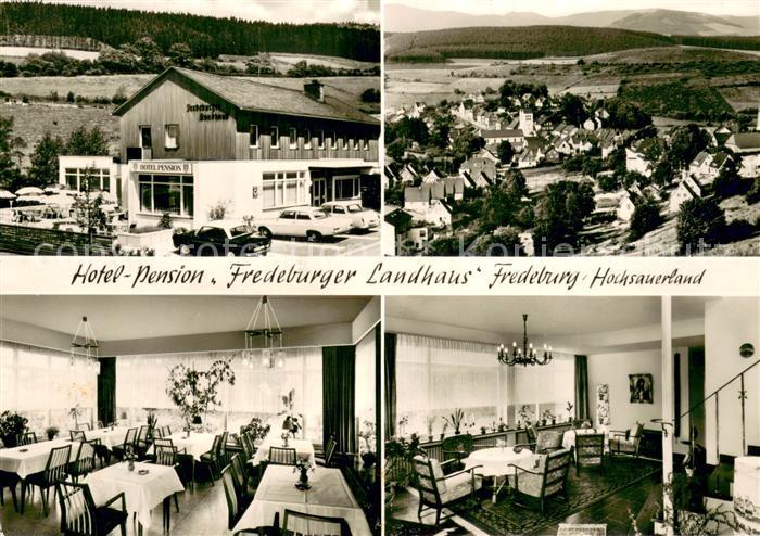 Fredeburg Schmallenberg Hotel-Pension Fredeburger Landhaus Innen und Aussen