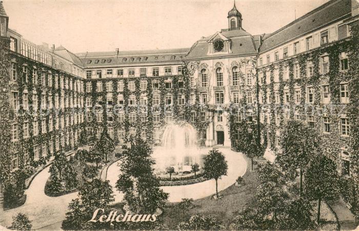 Schoeneberg Berlin Lettehaus Viktoria-Luiseplatz 6