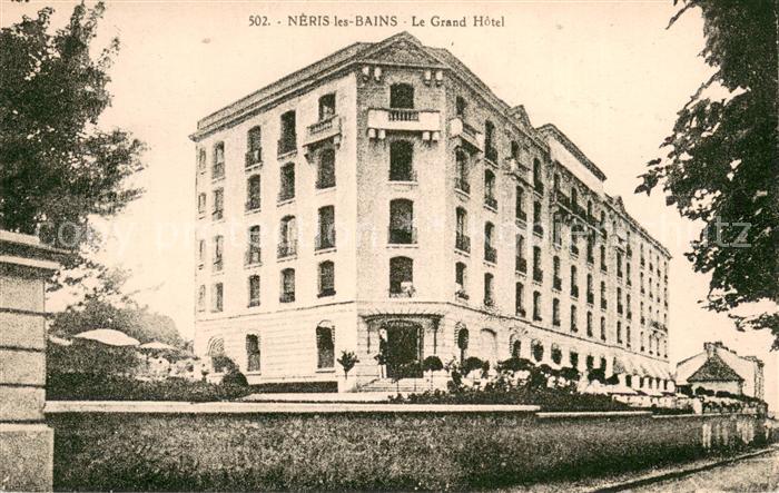 Neris-les-Bains 03 Le Grand Hotel