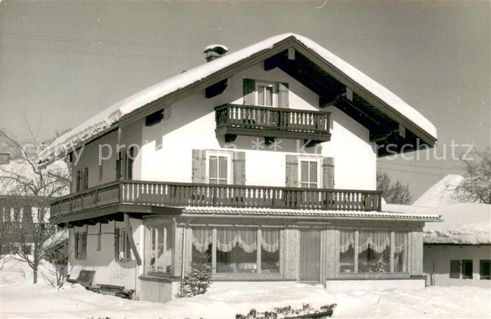 Ruhpolding Bayern Hotel Haus Marianne Im Schnee