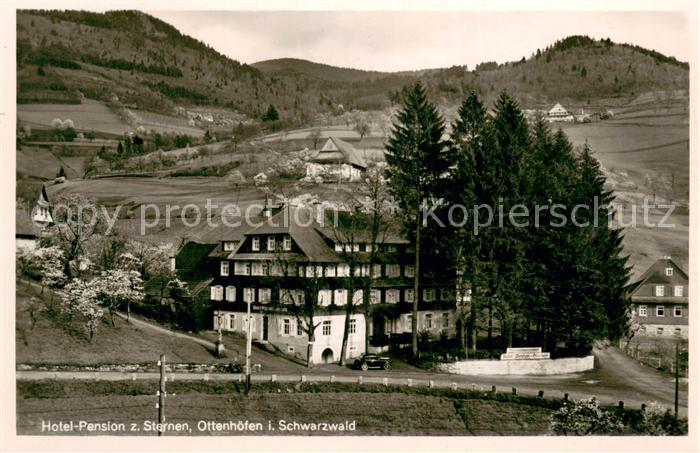 Ottenhoefen Schwarzwald Hotel.Pension z. Sternen Aussenansicht