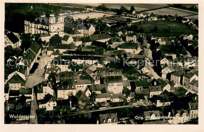 Waldsassen Fliegeraufnahme Teilansicht