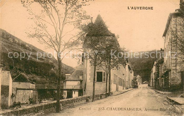 Chaudes-Aigues Avenue Bourbon