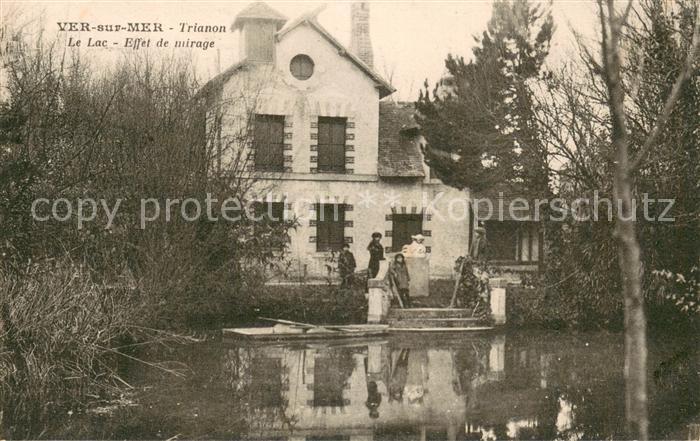 Ver-sur-Mer Le Lac - effet de mirage