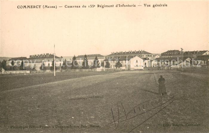 Commercy 55 Meuse Caserne du 55 Regiment d Infanterie Vue generale