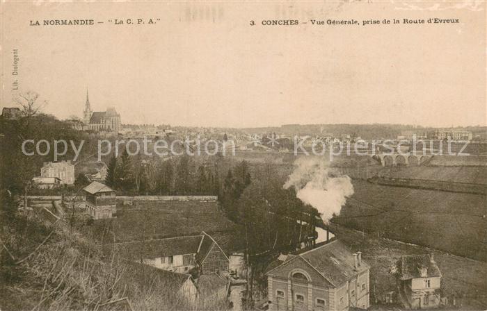Conches-en-Ouche Vue Generale