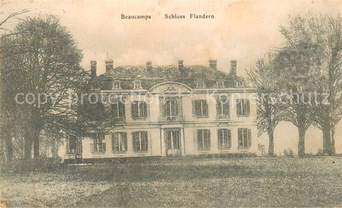 Beaucamps-le-Vieux Schloss Flandern