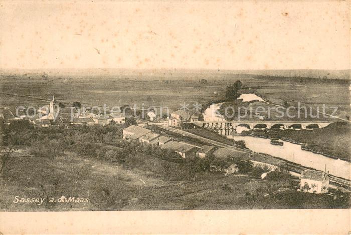 Sassey-sur-Meuse Teilansicht Feldpost